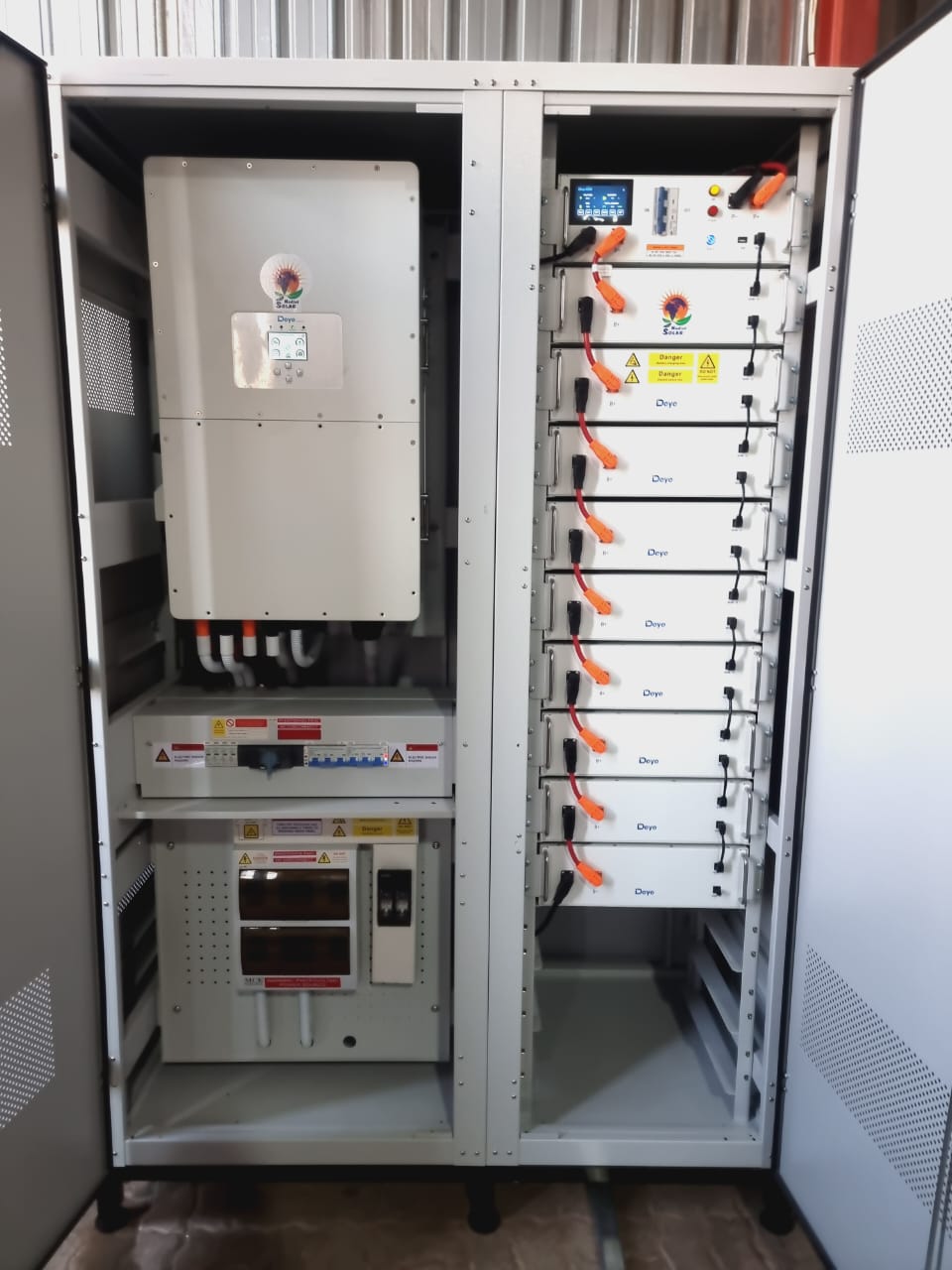 Custom solar enclosure