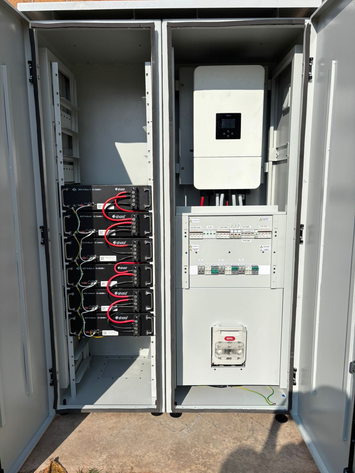 Power Cabinet Interior