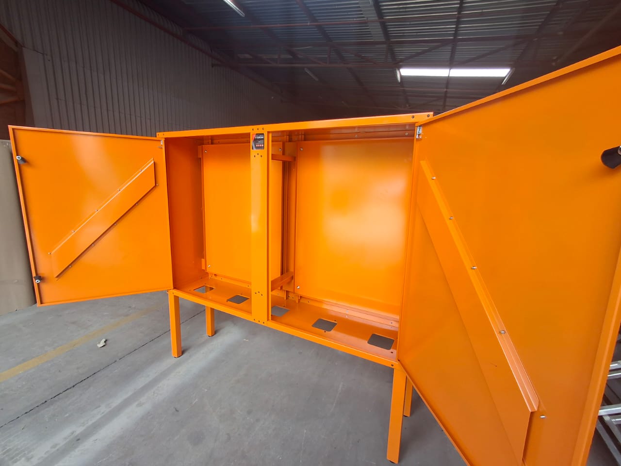 Orange Enclosure Interior